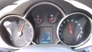 Chevrolet Cruze 1.6 LS Разгон 0-100