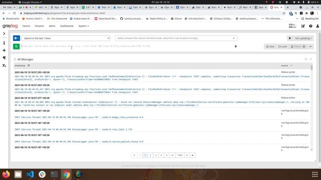Graylog Tutorial - Search for Application and VM Logs