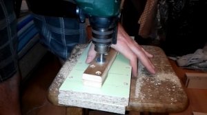 Сверлить под эксцентрик минификса