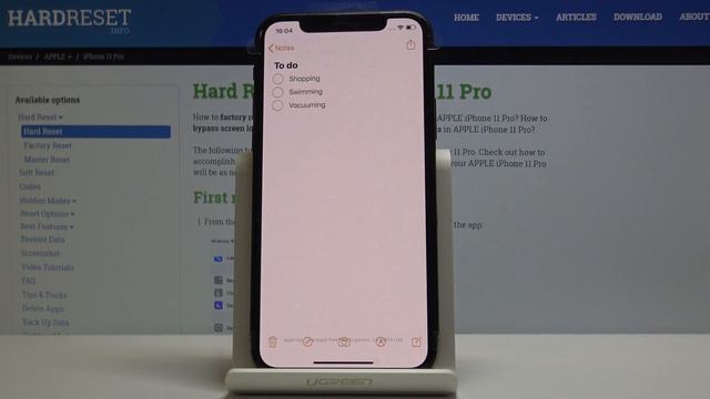 How to Add Note in iPhone 11 Pro - Create TO DO List in iPhone смотреть онлайн