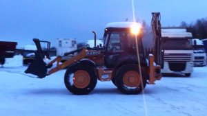 Case 695 ST, экскаватор-погрузчик который ждут