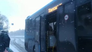 Автобус КАвЗ-4270 по 70 маршруту, г. Новокузнецк.