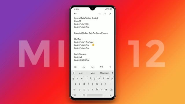 MIUI 12 Update Information | Redmi Note 7, Poco F1, Redmi Note 8 Pro | Internal Beta Testing Starte смотреть онлайн