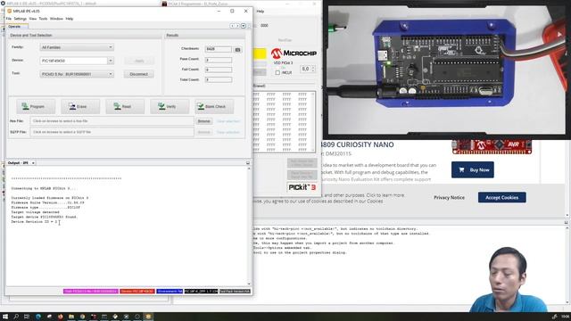 ⚡ Como programar el PIC18F45k50 con PICkit 3 en MPLAB IPE, Placa Entrenadora PIC18F4550 USB-C v4.x смотреть онлайн