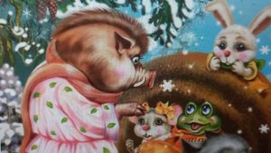 Українська народка казка Рукавичка. Казки для дітей українською мовою.Народні казки.