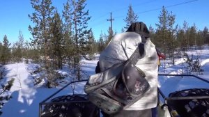 Вездеход Тунгус после замены колес ...