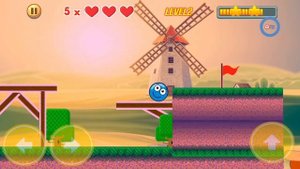 Plants Ball 5 - Red Ball Game - Gameplay part 1 ios
