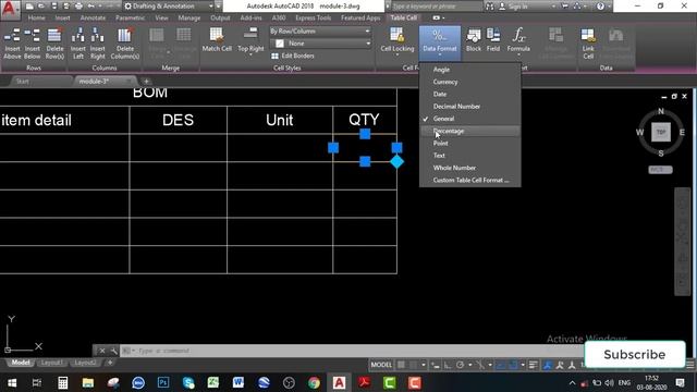 How to use table in autocad# how to insert excel file in autocad# смотреть онлайн