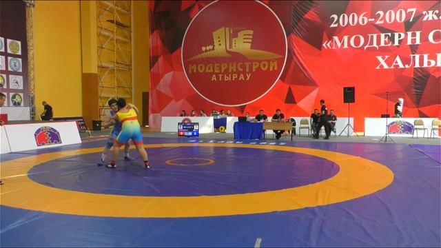 МТ по вольной борьбе среди U17 "Модернстрой Атырау" (ковер-С, камера-2) 30.04.2023. смотреть онлайн