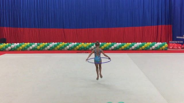 Открытый турнир по художественной гимнастике Капитошка г. Москва 2020, обруч смотреть онлайн