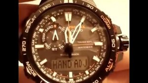 Настройка стрелок Casio Pro Trek PRW-6000
