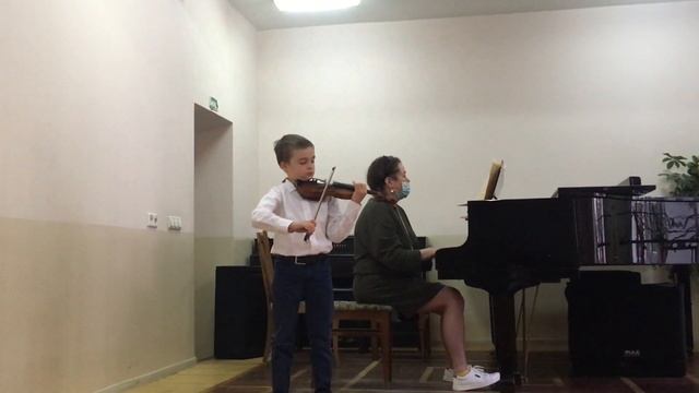 Этюд октавами Н.Бакланова смотреть онлайн