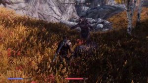 The Elder Scrolls V Skyrim Special Edition Killing Glitched Cave Bears and a Crystal Dragon