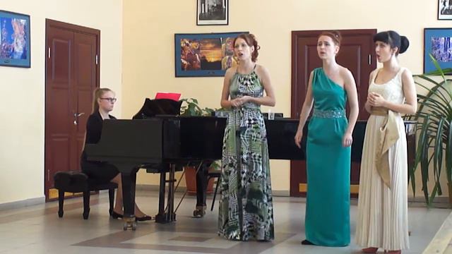 Скрипина А., Родионова В., Крайнова О. - "У моего окна" С. Рахманинов смотреть онлайн