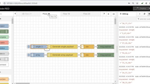 Demonstrating How To Active, Deactivate, Delete and Ready in NodeRed #noderedtutorials #nodered