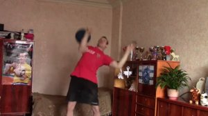 Гиря 56 кг.25 подъемов за 1 мин.Ситников Виталий