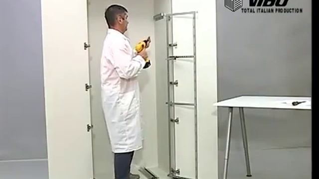 Vibo - Установка выдвижной системы в распашной пенал.flv смотреть онлайн