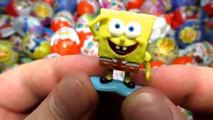 Surprise Eggs Spongebob Kinder Surprise Губка Боб