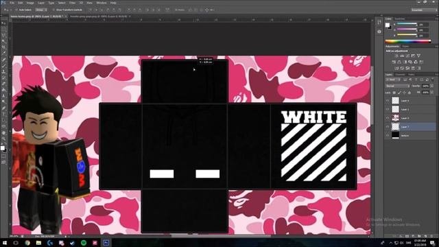 Roblox Off White Hoodie Timelapse