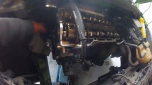 How to remove the cylinder head VAUXHALL ;Opel Astra/Как снять ГБЦ Opel Астра