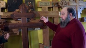 Крест деревянный могильный можно купить в мастерской Воздвижение