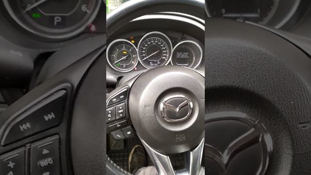 mazda 6 oil change due reset (сброс сервиса)