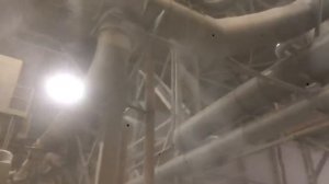 Подавление пыли на производстве строительных материалов