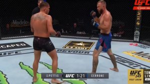 Дональд Серроне vs Энтони Петтис. ПОЛНЫЙ БОЙ.