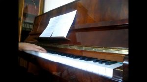 Там, где клен шумит.piano cover