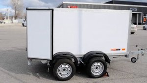 ПРИЦЕП ФУРГОН-ИЗОТЕРМИЧЕСКИЙ двухосный, выполнен на базе платформы МЗСА 817733