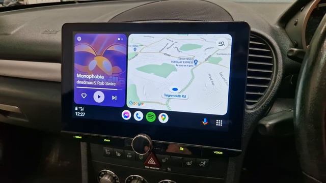 Mercedes SLK 280 - BIG 10.1 Screen Wireless Android Auto DMX9720XDS #mercedesslk #caraudio #car смотреть онлайн