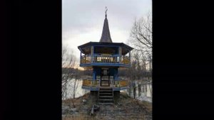 поймали белку на рыбалке)))