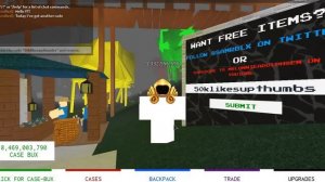 [EXPIRED] ROBLOX Case Clicker - Code for Black Domino Crown!