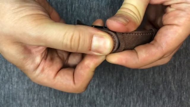 Кофейный классический кожаный ремешок для Samsung Gear S3/Galaxy Watch 46мм 0084-01-1 смотреть онлайн