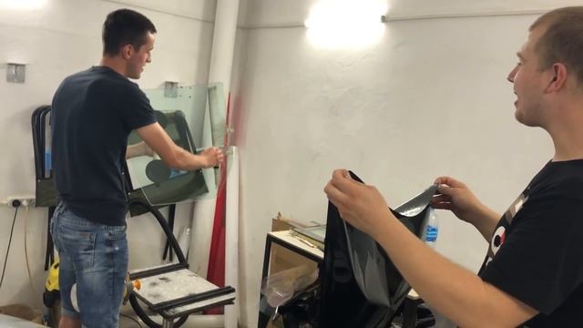 Новый проэкт - В гостях у тонировщика. Тонировка с разбором