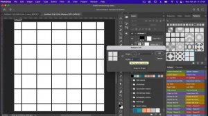 Grid Pattern Photoshop Tutorial