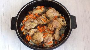 Плов из полбы с курицей