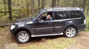 диагональное вывешивание pajero