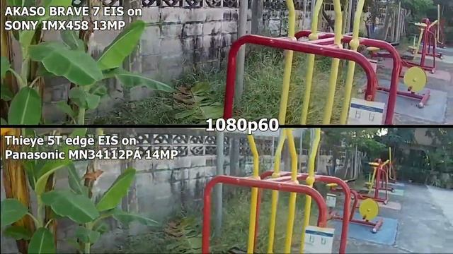 AKASO  Brave 7 vs Thieye T5 edge Action Camera Video-Photo Comparison No Talking смотреть онлайн