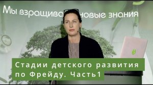 Стадии детского развития по Фрейду. Часть 1