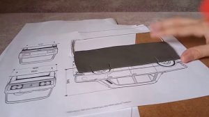 ВАЗ 2101 из пластилина (часть 1)