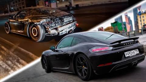 PORSCHE из отбойника ГОТОВ! Сколько стоит восстановление？