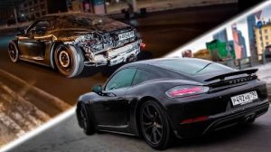 PORSCHE из отбойника ГОТОВ! Сколько стоит восстановление？