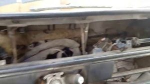 Гольф-2, как снять панель, и печку салона.