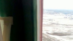 Проход над полосой на Ту-134 из кабины пилотов✈️