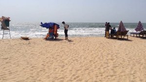 Индия,Юж.Гоа,пляж Кавелоссим