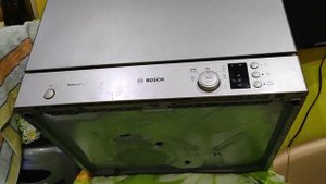 Как разобрать посудомойку Bosch sks60. Периодически светится диод подачи воды.