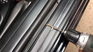 Замена молдинга накладки порога Special Edition bmw e46