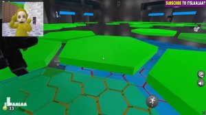 ? RAINBOW FRIENDS in Roblox Teamwork Obby | LaaLaa Plays Roblox Teamwork Morphs 2