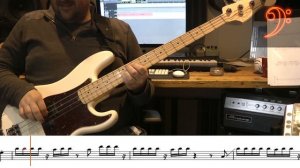7 29 04 The Day Of - Bass Transcription - From Oceans Twelve - David Holmes